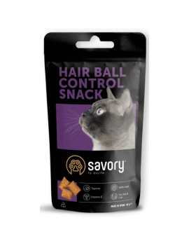 Хрумкі ласощі Savory Snack Подушечки для заохочення котів, контроль шерстяних кульок