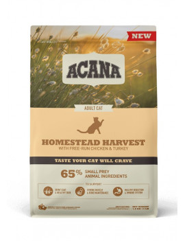 Acana Homestead Harvest для дорослих кішок (курча та індичка)