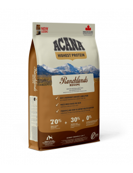 Acana Ranchlands Dog Recipe для собак всіх порід і вікових груп (яловичина, ягня)