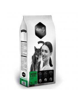 Amity Premium Chicken & Rice Сухий корм повсякденний для котів, з куркою та рисом