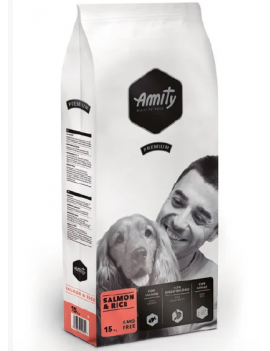 Amity Premium Salmon & Rice гіпоалергенний корм для дорослих собак всіх порід (лосось)