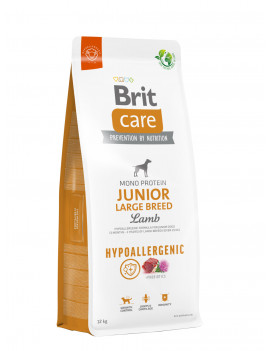 Brit Care Dog Hypoallergenic Junior Large Breed для цуценят та молодих собак великих порід (ягня)