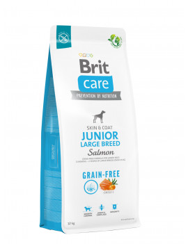 Brit Care Dog Grain-free Junior Large Breed Salmon для цуценят великих порід (лосось і картопля)