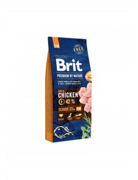 Brit Premium Senior S+M для літніх собак малих порід