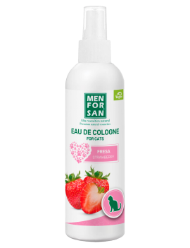 MENFORSAN EAU DE COLOGNE STRAWBERRY одеколон для котів з ароматом полуниці 125 мл