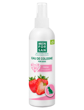 MENFORSAN EAU DE COLOGNE FOR DOGS STRAWBERRY одеколон для собак з ароматом полуниці 125 мл