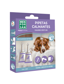 MENFORSAN CALMING SPOT-ON заспокійливі краплі СПОТ-ОН для собак 2мл (2піпетки)