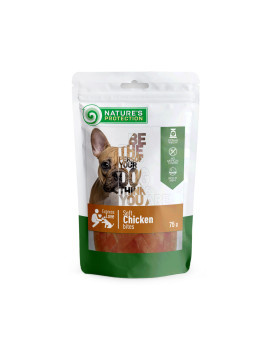Nature's Protection snack for dogs with chicken Ласощі для собак, снеки з курки 75 г