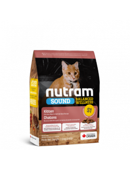 Nutram S1 Sound Balanced Wellness Kitten для кошенят