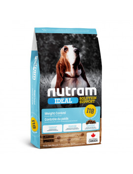 Nutram I18 Ideal Solution Support Weight Control Dog для дорослих собак схильних до повноти (курка і ячмень)