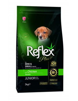 Reflex Plus (Рефлекс Плюс) повнораційний та збалансований корм для цуценят малих порід, з куркою