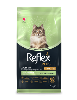 Reflex Plus (Рефлекс Плюс) для стерилізованих кішок з куркою