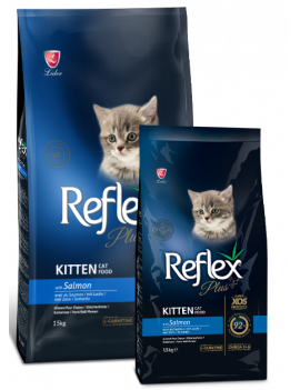 Reflex Plus (Рефлекс Плюс) Повноцінний та збалансований сухий корм для кошенят з лососем