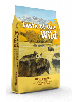 Taste of the Wild High Prairie Canine Formula для дорослих собак всіх порід (бізон і баранина)