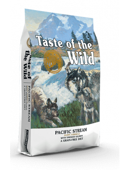 Taste of the Wild Pacific Stream Puppy Formula для цуценят усіх порід (лосось)