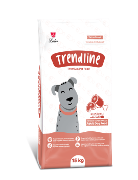 Trendline (Трендлайн) Повноцінний та збалансований сухий корм для собак з ягням та рисом.