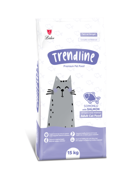 Trendline (Трендлайн) Повноцінний та збалансований сухий корм для котів з лососем.