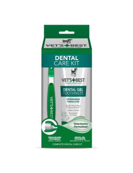 Vet's Best Dental Care Kit набір для гігієни порожнини рота собак