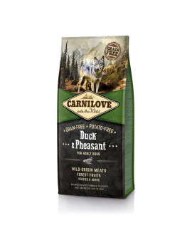 Сухий корм Carnilove Duck & Pheasant для дорослих собак всіх порід, качка та фазан