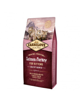 Сухий корм Carnilove Cat Salmon & Turkey для кошенят, лосось та індичка