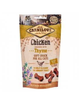 Ласощі Carnilove Cat Semi Moist Snack для котів, курка та тимьян, 50 г