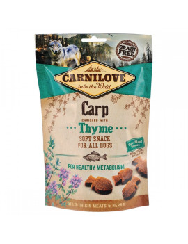 Ласощі Carnilove Dog Semi Moist для собак, короп та чебрець, 200 г