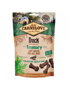 Ласощі Carnilove Dog Semi Moist для собак, качка та розмарин, 200 г