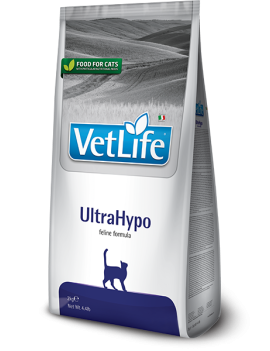 Сухий лікувальний корм для котів Farmina Vet Life UltraHypo при харчовій алергії
