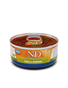 Farmina N&D Grain Free Pumpkin Duck Adult беззерновий вологий корм для котів з гарбузом та качкою