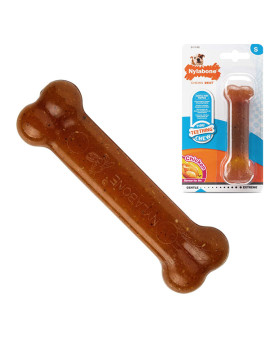 Nylabone Puppy Chew Bone кістка жувальна іграшка для цуценят, СМАК КУРКИ (легке гризіння)