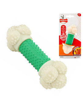 Nylabone Extreme Chew Double Action НІЛАБОН жувальна іграшка для собак, СМАК БЕКОНУ (інтенсивне гризіння)