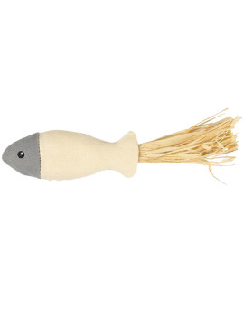 Flamingo Natural Fun Fish ФЛАМІНГО РИБКА екологічна іграшка з котячою м'ятою для котів, 20 см
