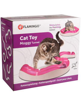 Flamingo Moggy Tunnel ФЛАМІНГО МОГГИ інтерактивна іграшка для котів