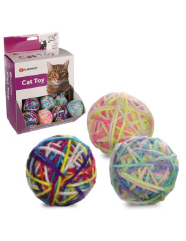 Flamingo Cadee Ball М'яч із брязкальцем для котів, 4,4 см