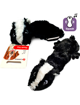Flamingo Shaky Skunk ФЛАМІНГО СКУНС м’яка іграшка з пищалкою для собак