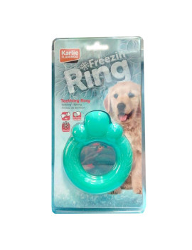 Flamingo Teething Ring ФЛАМІНГО КІЛЬЦЕ ОХОЛОДЖУВАЛЬНЕ для зубів що ріжуться, іграшка для собак, 12 см