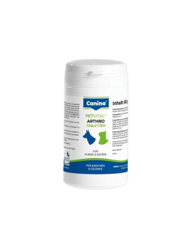 Вітаміни Canina Petvital Arthro-Tabl. для собак та котів, для проблемних суглобів