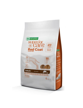 Nature's Protection Superior Care Red Coat Grain Free Adult All Breeds with Salmon для собак з рудим забарвленням 