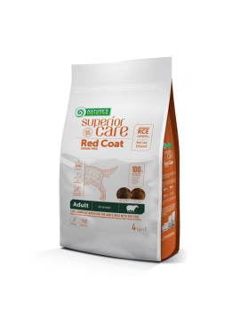 Nature's Protection Superior Care Red Coat with Lamb сухий корм для собак з рудим забарвленням шерсті