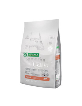 Nature's Protection Superior Care White Dogs Grain Free Salmon Adult Small and Mini Breeds з білою шерстю