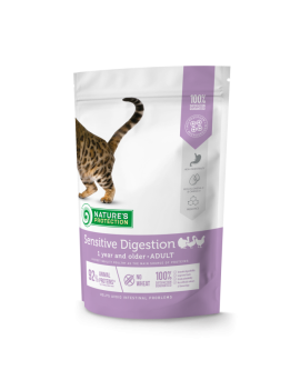 Nature's Protection Sensitive Digestion сухий корм для дорослих котів з чутливим травленням