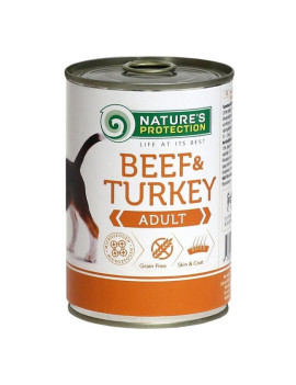 Nature's Protection Adult Beef & Turkey вологий корм для собак з яловичиною та індичкою