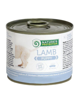 Nature's Protection Puppy Lamb вологий корм для цуценят з ягням