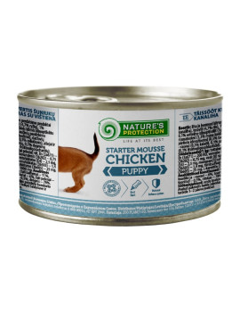 Nature's Protection Puppy Starter Mousse Chicken вологий корм для цуценят з куркою 200 г