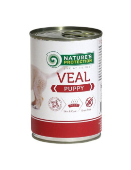 Nature's Protection Puppy Veal вологий корм для цуценят з телятиною