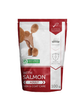 Nature's Protection Skin & Coat Care Salmon вологий корм для собак з лососем 100 гр