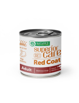 Nature's Protection Superior Care Red Coat All Breeds Adult Salmon and Tuna з рудою шерстю 140 мл