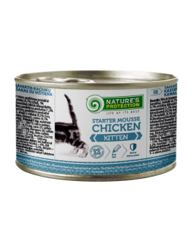Nature's Protection Kitten Starter Mousse Chicken мус з куркою для кошенят від 3 до 12 місяців 200 гр