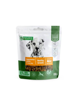 Nature's Protection Poultry Healthy Growth ласощі для цуценят з м'ясом птиці 150 г