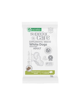 Nature's Protection Superior Care White Dogs Hypoallergenic & Dental Care для собак з білим забарвленням 150 г